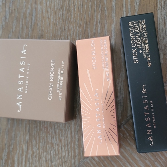 LOT of Anastasia Beverly Hills Contour blush bronzer BUNDLE makeup NEW! - Picture 3 of 4